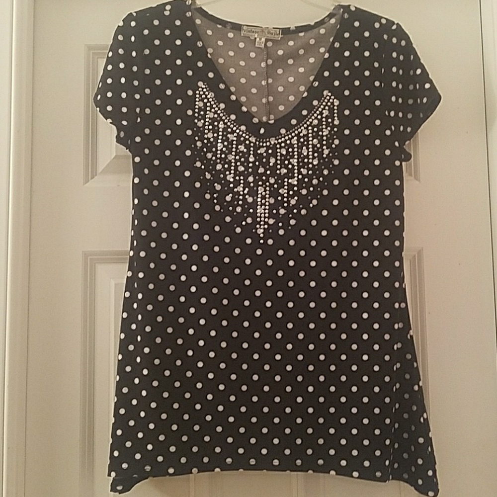 Embellished top